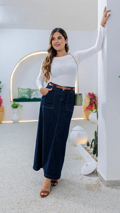 FALDA DAMA LARGA- 011331