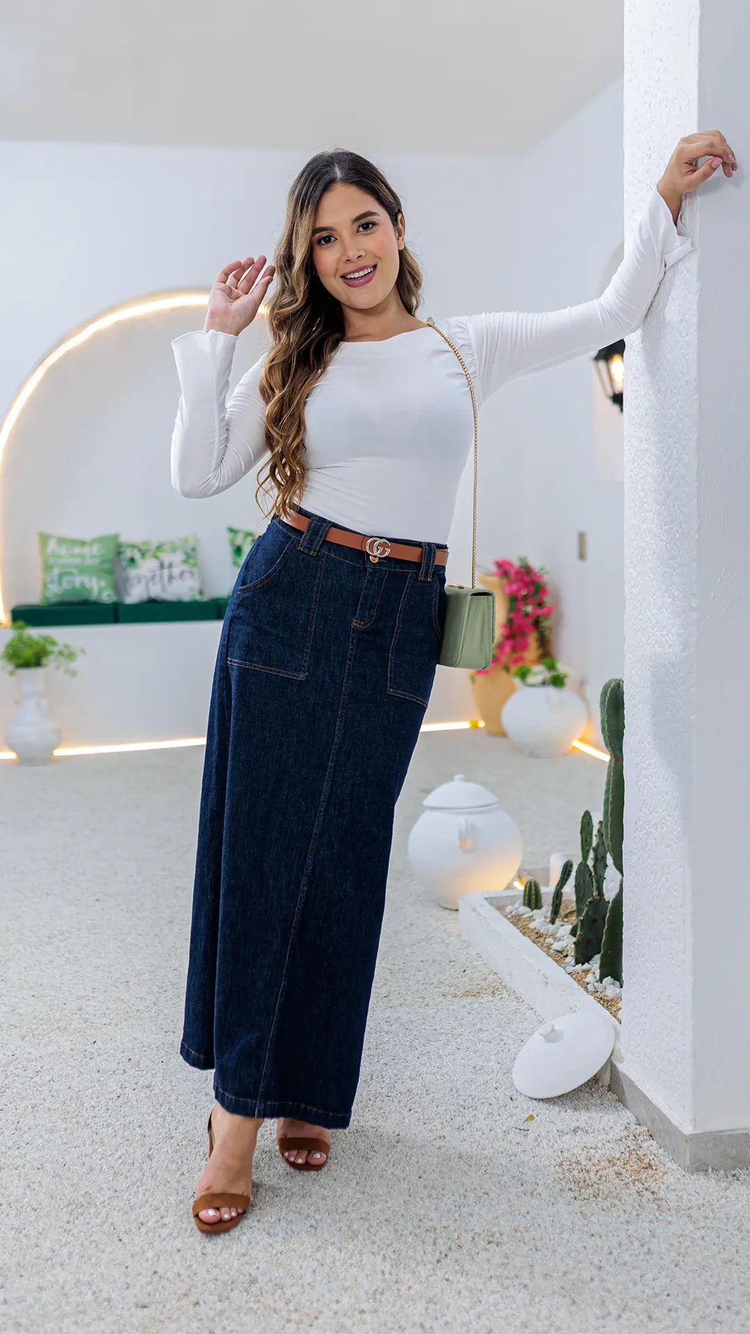 FALDA DAMA LARGA- 011331