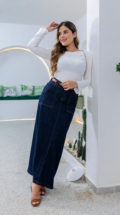 FALDA DAMA LARGA- 011331