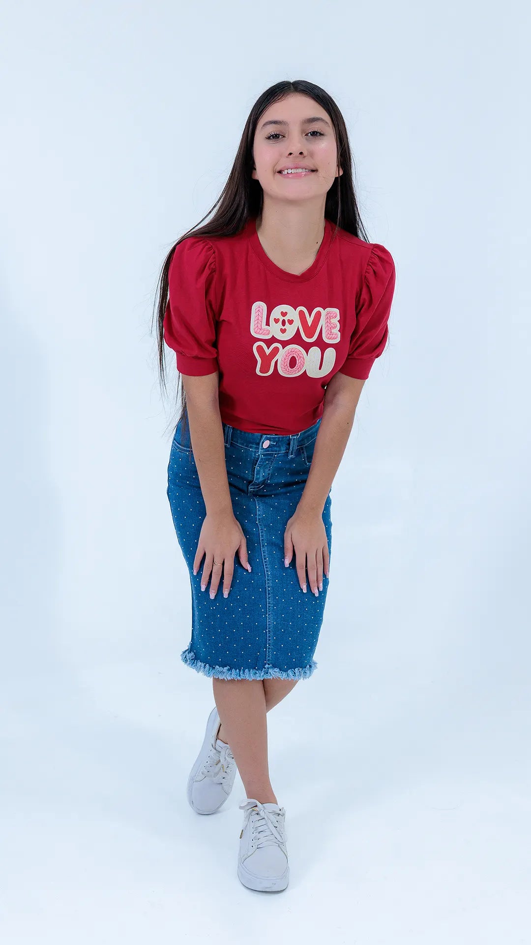 FALDA NIÑA JEAN- BN4328