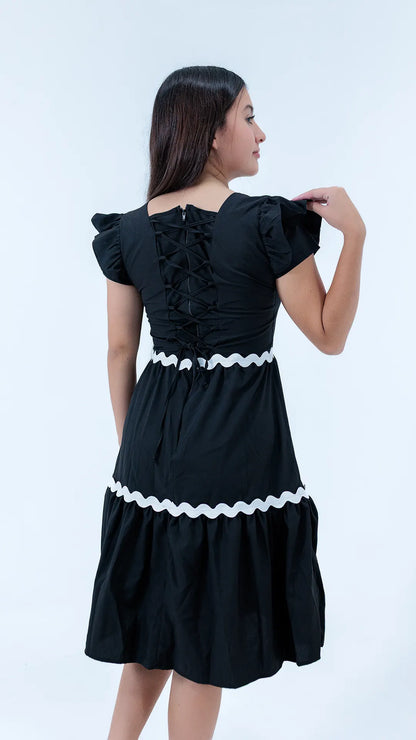 VESTIDO NIÑA TRENCILLA- BN237