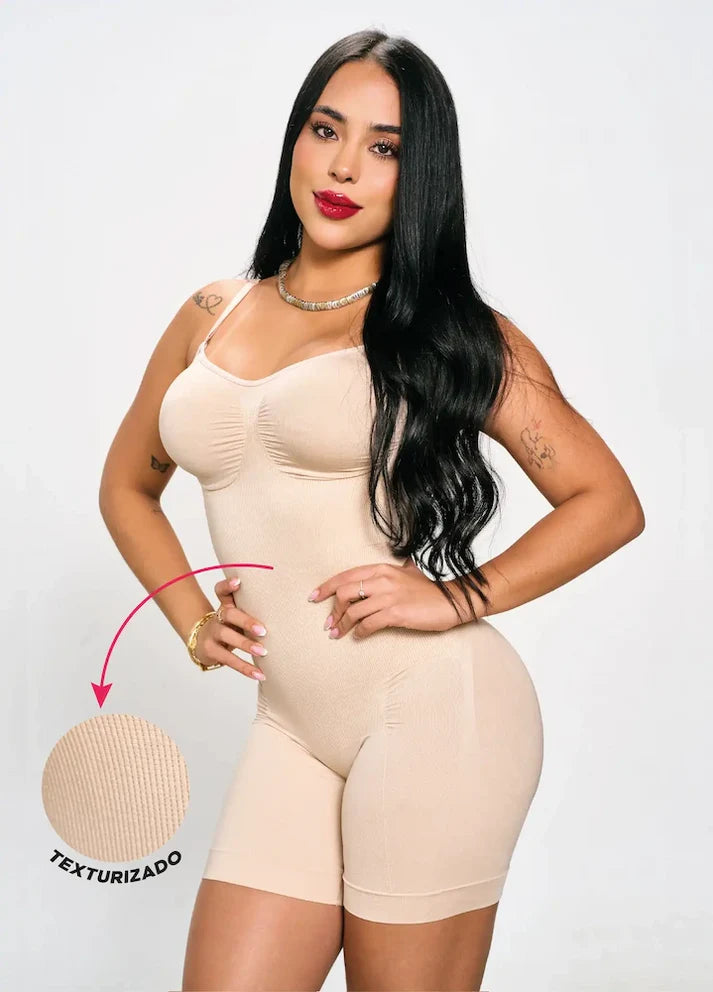 Body Seamless Texturizado para Mujer | Control de Abdomen | MADAN F