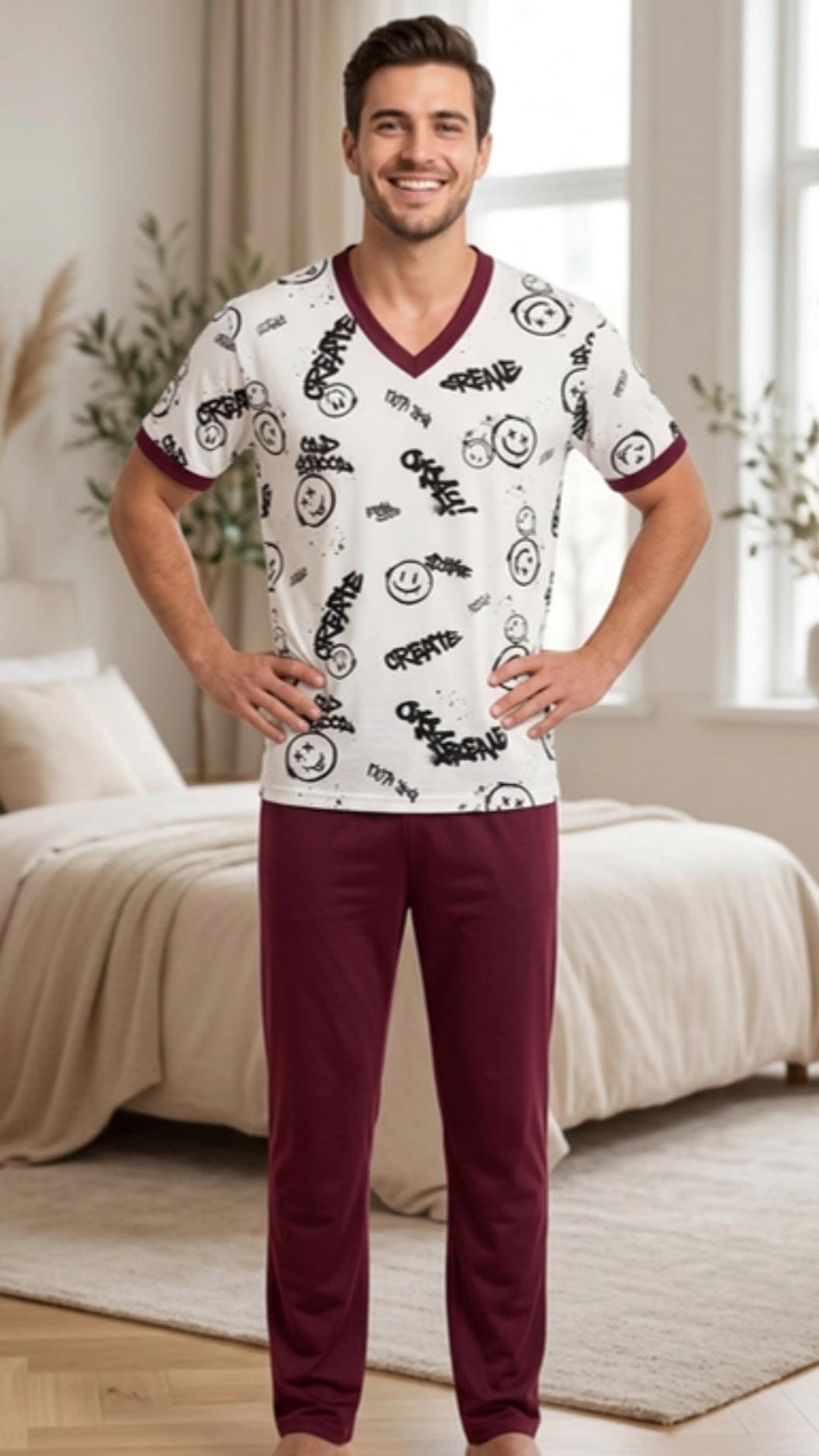 Pijama para hombre algodon - AC619