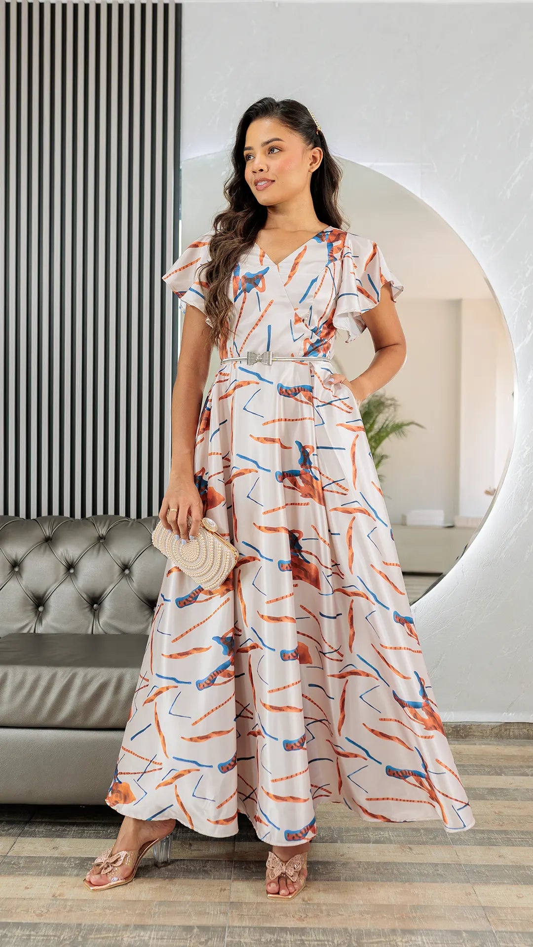 VESTIDO DAMA SEDA- MD02102