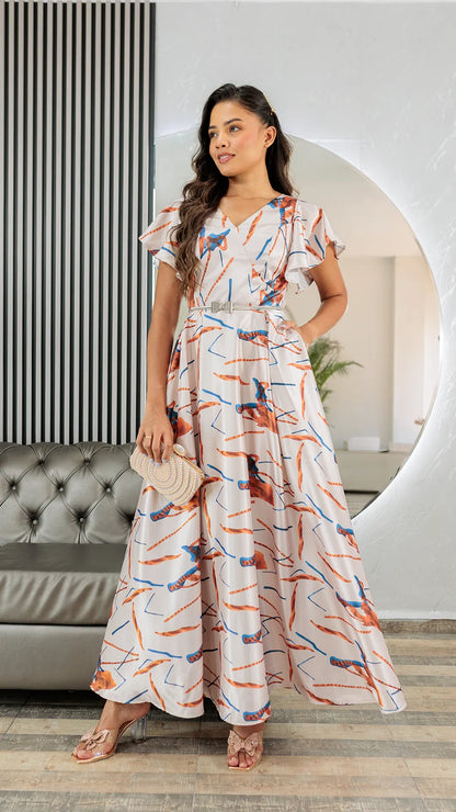 VESTIDO DAMA SEDA- MD02102