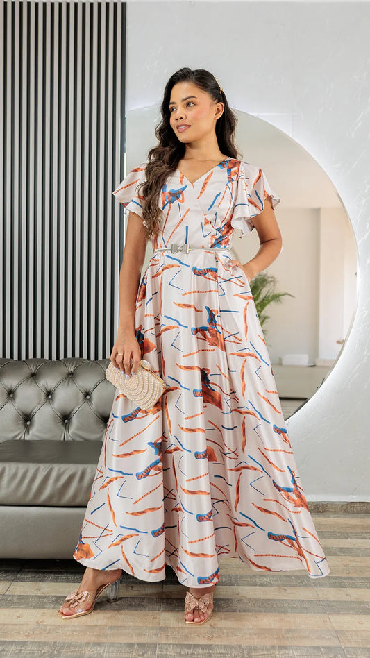 VESTIDO DAMA SEDA- MD02102