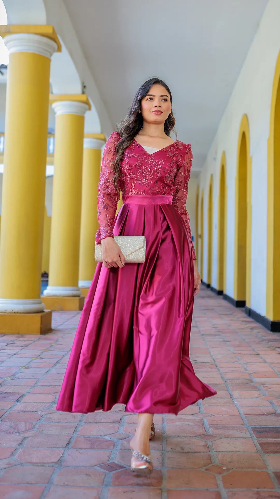 VESTIDO DAMA CHANTILLY - MD02103