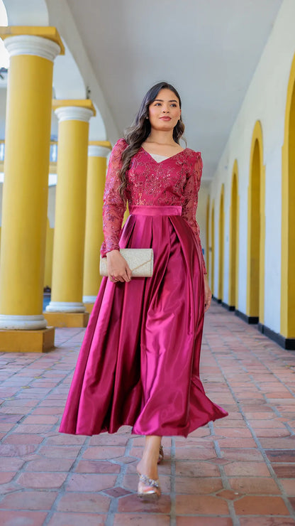 VESTIDO DAMA CHANTILLY - MD02103