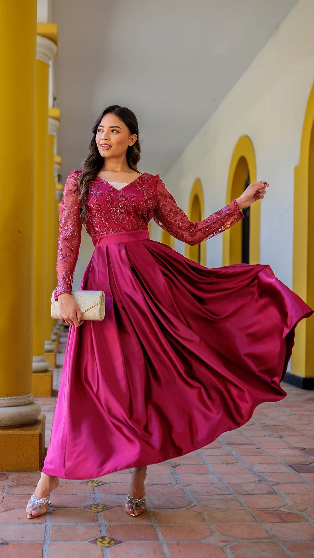 VESTIDO DAMA CHANTILLY - MD02103