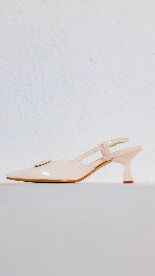 Tacones elegante mujer charol - Z388