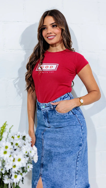 CAMISETA DAMA- DAN601