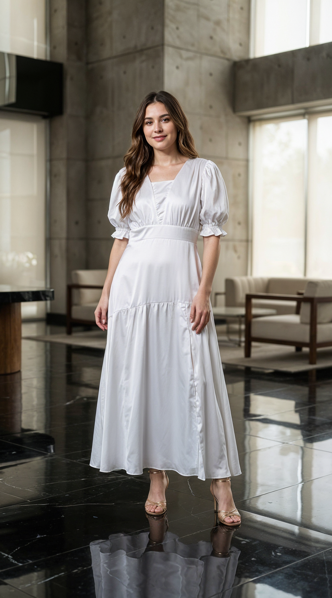 VESTIDO DAMA CORTE DELANTERO- 023859