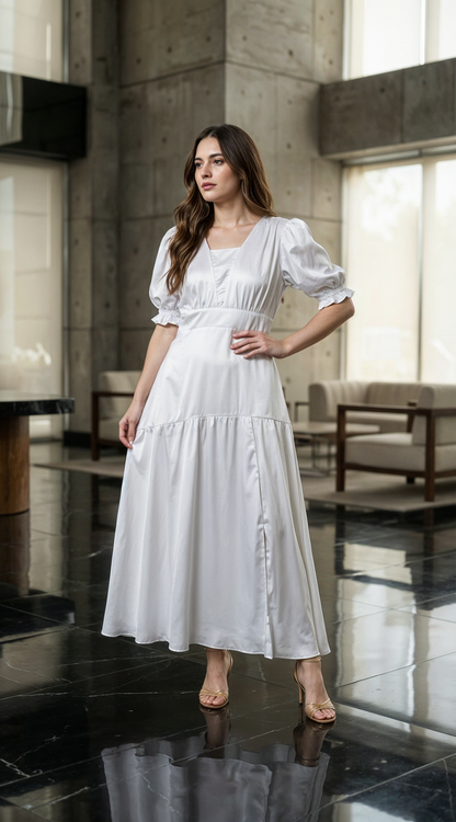 VESTIDO DAMA CORTE DELANTERO- 023859