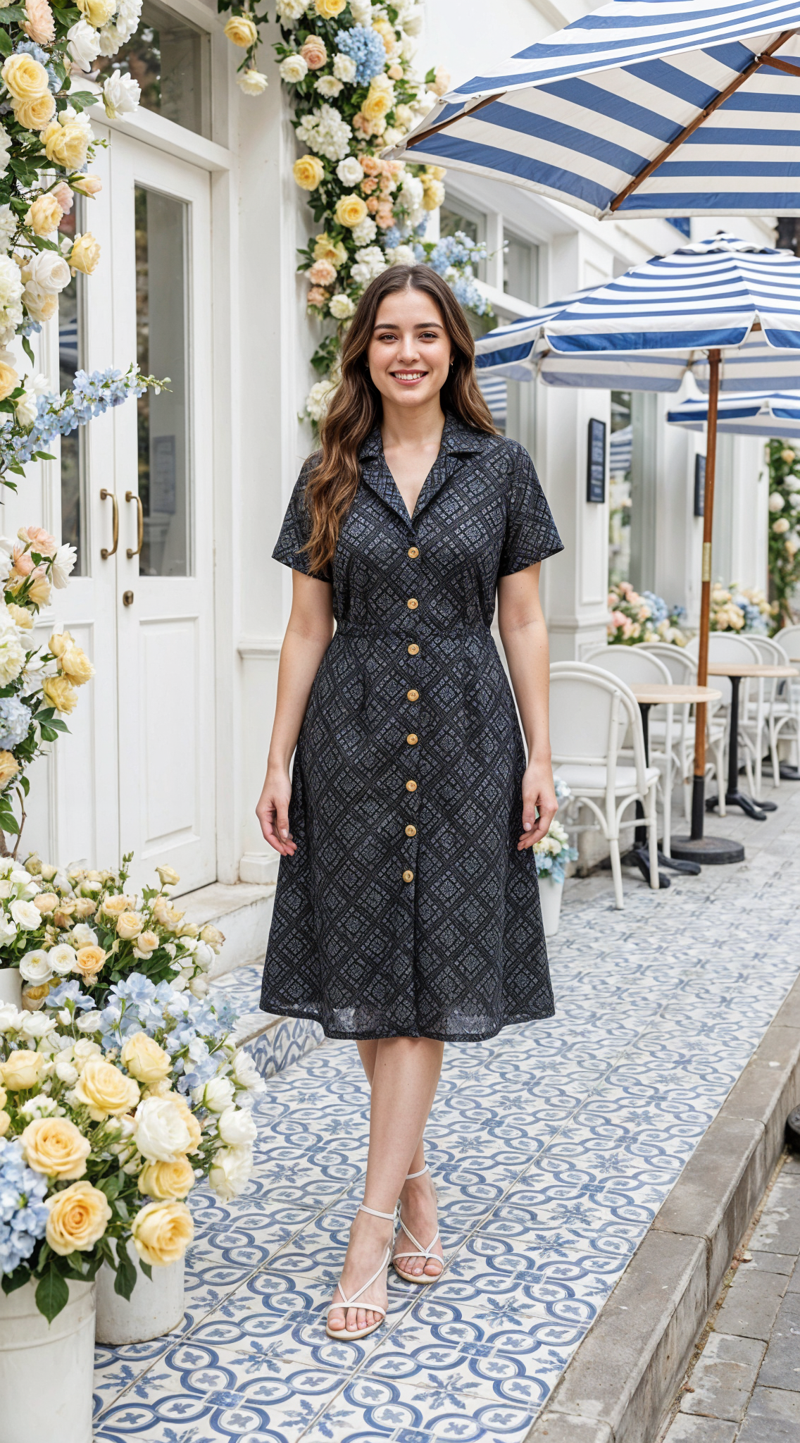 VESTIDO DAMA LARGO- 023860