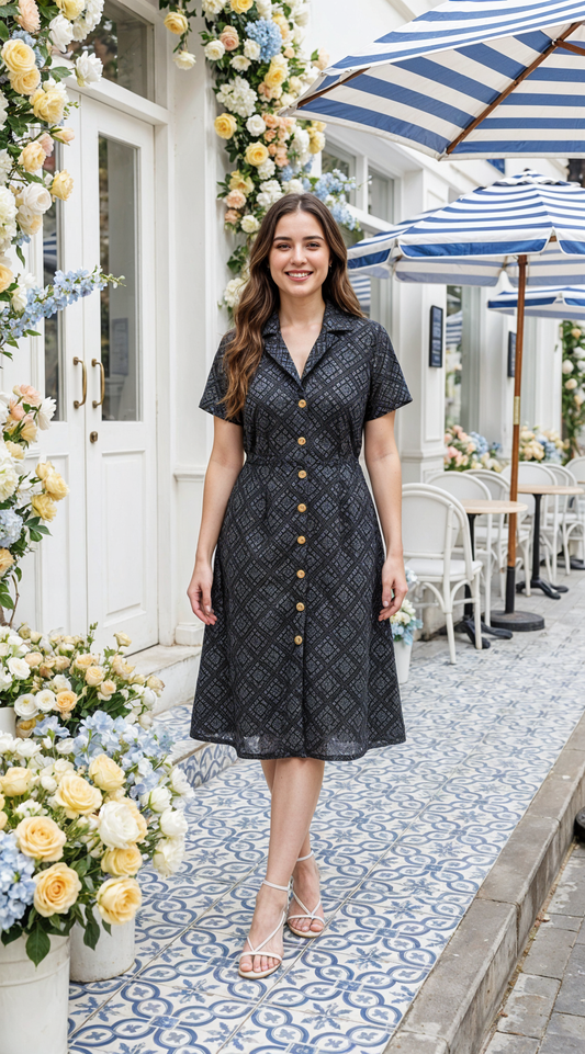 VESTIDO DAMA LARGO- 023860