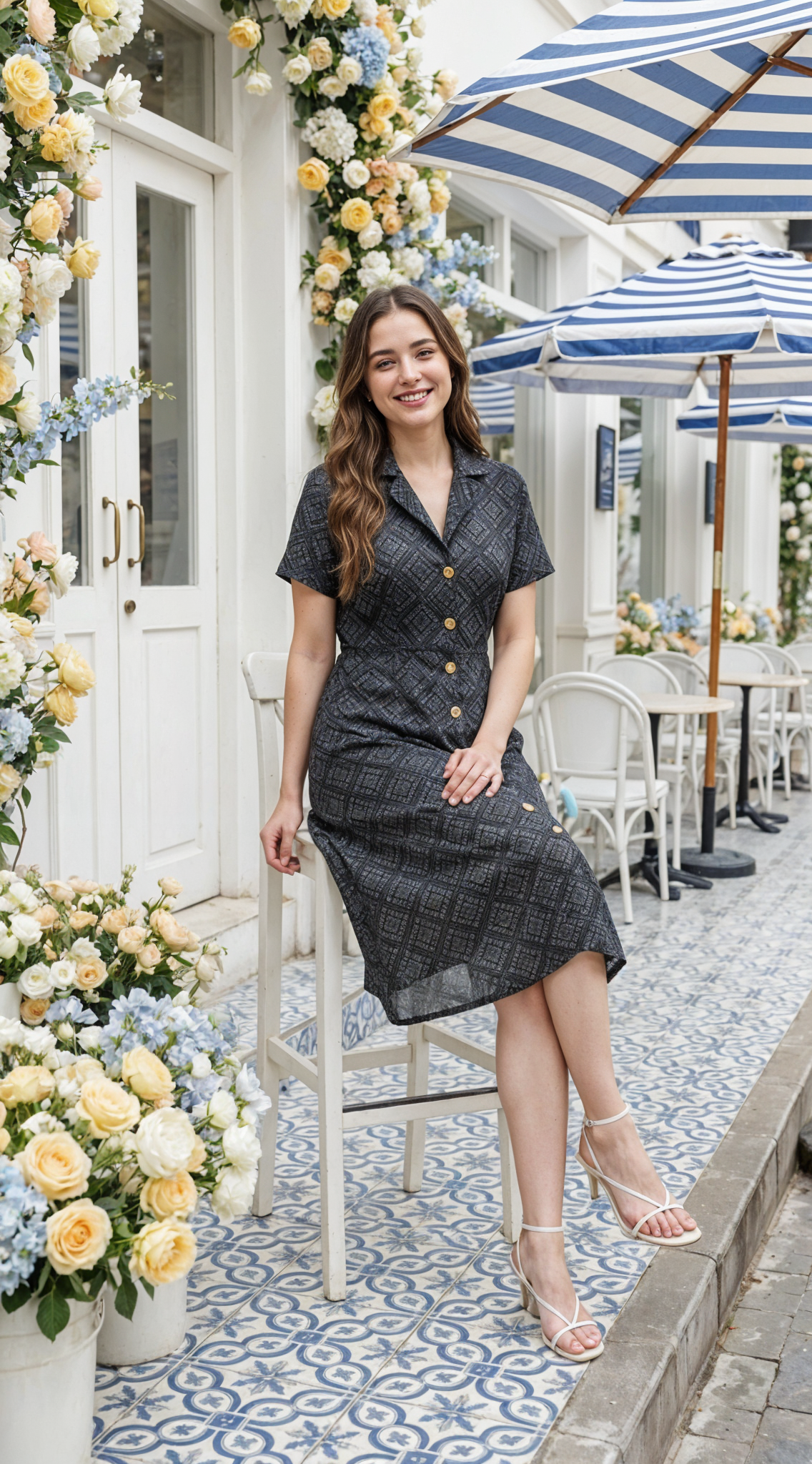 VESTIDO DAMA LARGO- 023860