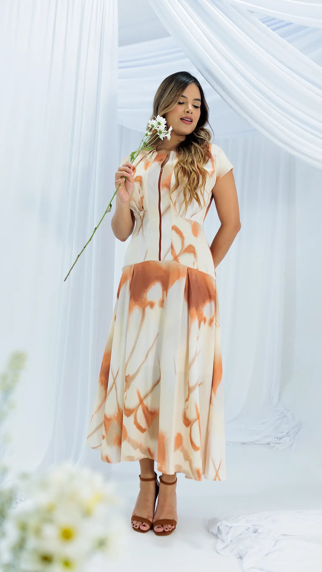 VESTIDO DAMA LARGO- X02106